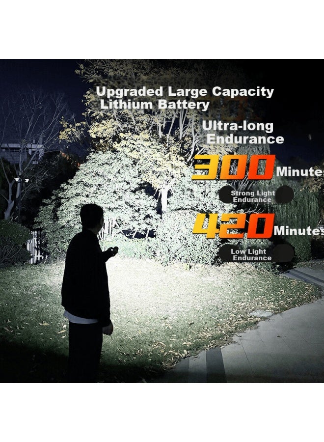 Tcl Ultra Bright Flashlight Long-lasting 24h Military Outdoor Survival High Capacity Rechargeable Mountaineering Home Use - Image 5