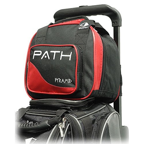 Pyramid Path Plus One Spare Tote Bowling Bag (Black/Lime Green) - Image 2