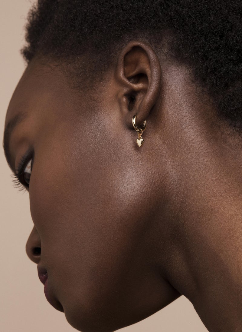 Ted Baker Harrye: Tiny Heart Huggie Earring  - Image 3