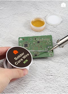LAWAZIM Solder Core Wire 40g with 10G Resin 3 Sets - Rosin Core Solder Wire for Electronics, Electrical Soldering, Circuit Board Repair, DIY Projects - High Melting Point, Non-Corrosive Durable Joints  - Image 5