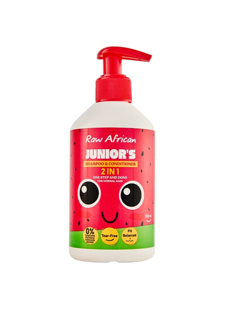 Raw African Junior’s Shampoo And Conditioner 300ML