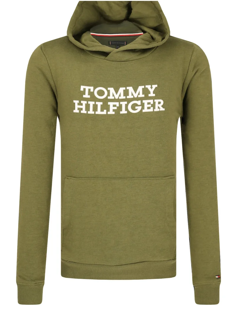TOMMY HILFIGER Youth Logo Hoodie