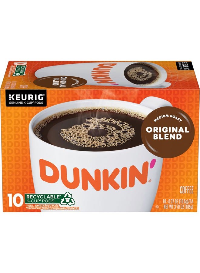 Dunkin Donuts Keurig Original Blend K-Cup Coffee, 10 ct - Image 1