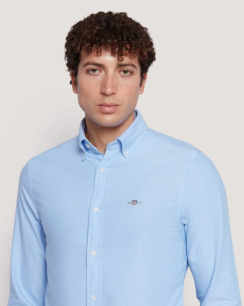 Gant Men’S Slim Fit Oxford Cotton Shirt