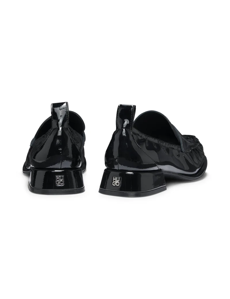 HUGO Penny loafers in patent faux leather