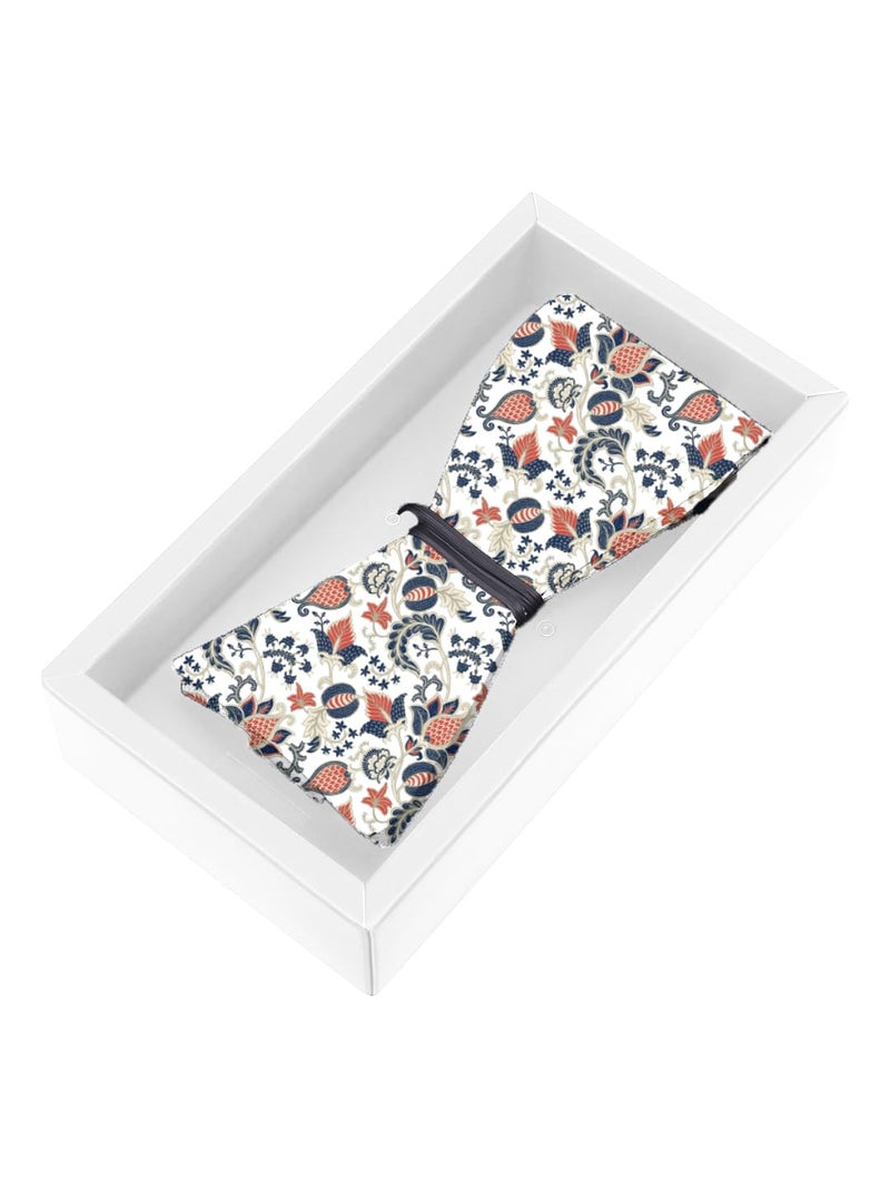 Blacksmith Black Self Tie Bowtie for Men - Image 4