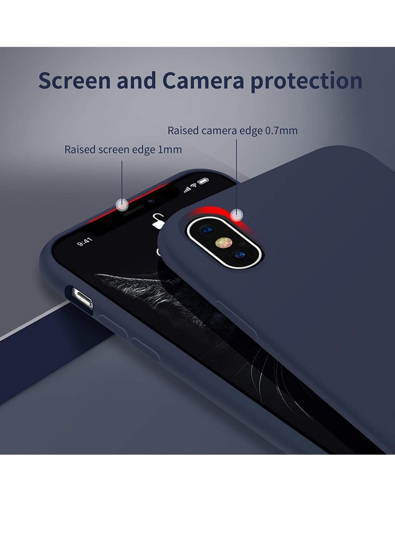 JAJEEK iPhone Xs Max Case,Ultra Slim Fit iPhone Case Liquid Silicone Gel Cover with Full Body Protection Anti-Scratch Shockproof Case - Image 4