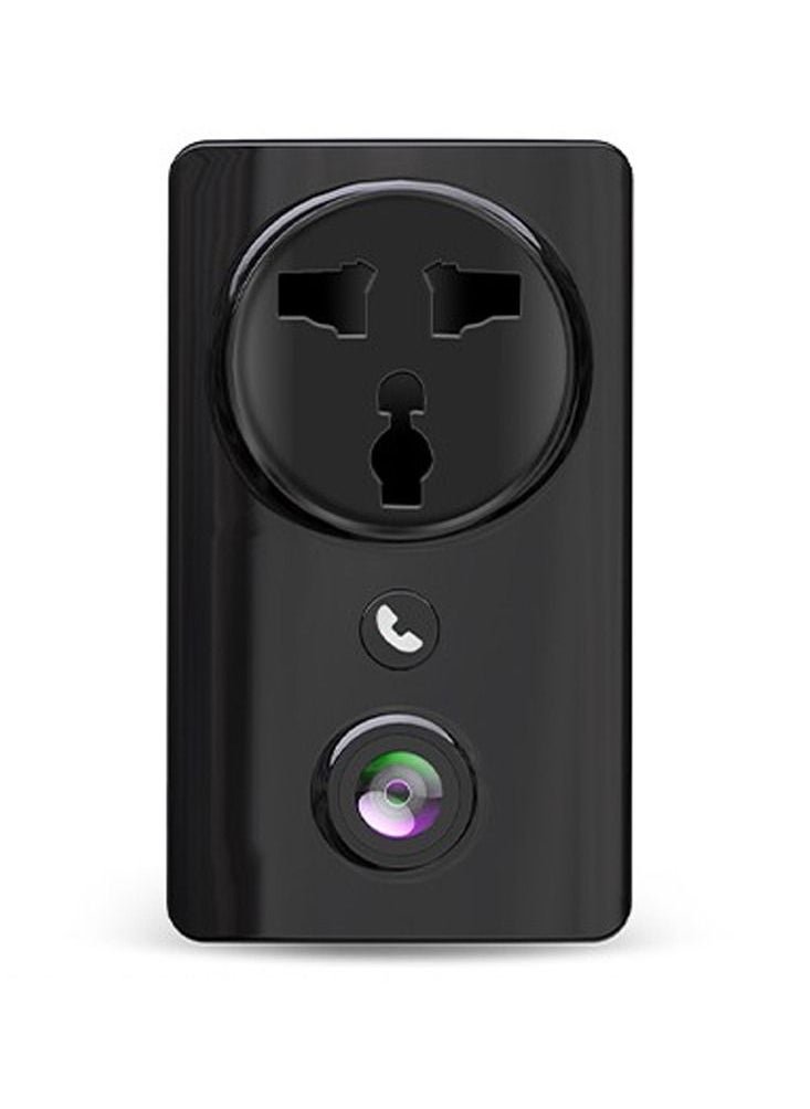 Crony - EC59 180 Degree Panoramic WIFI CCTV Home Security Camera 1080P USB Wall Socket Charger Adapter Camera with IR/White Leds - Image 1