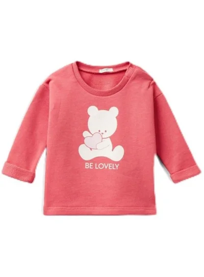 UNITED COLORS OF BENETTON Organic Cotton Sweatshirt With Print