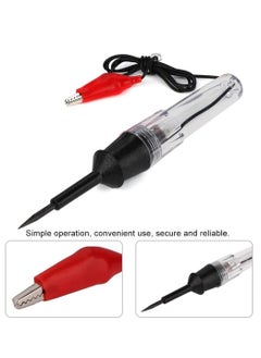 Y&D Voltage Tester, Continuity and Current Auto 6V 12V 24V DC Car Truck Circuit Tester Test Long Probe Pen Light Bulb for Low Systems, Cars, Live Wires, Fuses  - Image 5
