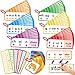 HugHush Blends Digraphs CardsPhonics GamesLearn to ReadSpeech Therapy Toys for Toddlers KidsSight Word Games Spelling Reading LearningKindergarten Preschool Learning ActivitiesEducational Toy - Image 2