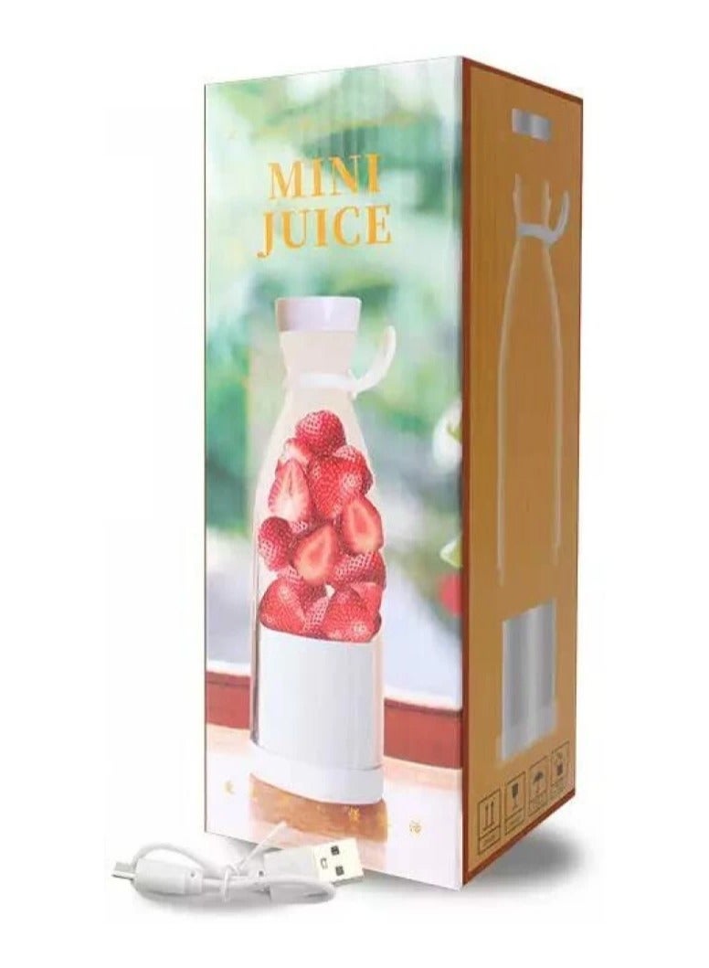 DubaiGallery Travel Mini Juicer Extractor Cup Smoothies Maker Fresh Juicer Bottle Blender Electric Wireless Usb Portable Juicer  - Image 4