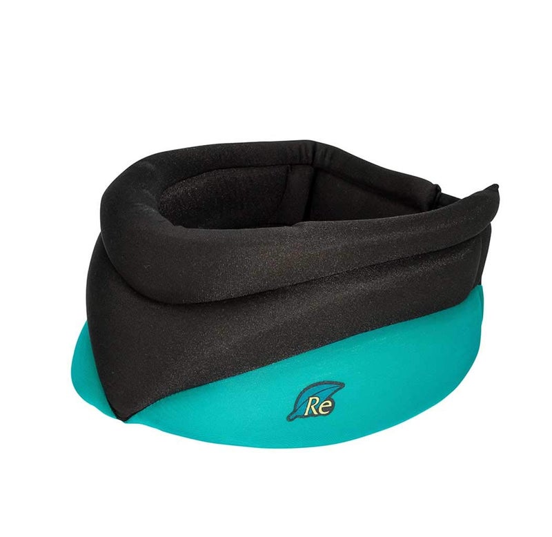 Releaf Neck Rest Soft Neck Brace for Neck Pain and Support Comfortable Neck Brace for Sleeping Cervical Collar Neck Support Brace for Travel Reading Relaxation Large Jade