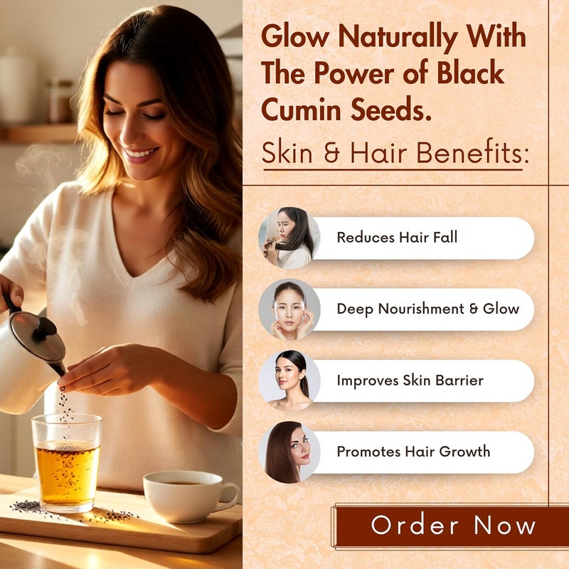 Bliss of Earth Black Cumin Seeds Pack of 3x100g | Pure Nigella Sativa Black Seeds | For Eating, Cooking, Baking, Seasoning, Salads & Bread - Image 5