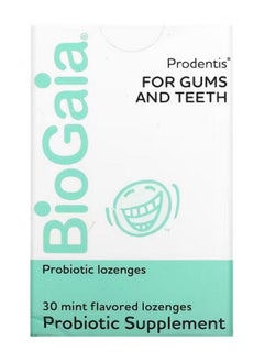 BioGaia Prodentis For Gums And Teeth Mint 30 Lozenges  - Image 1