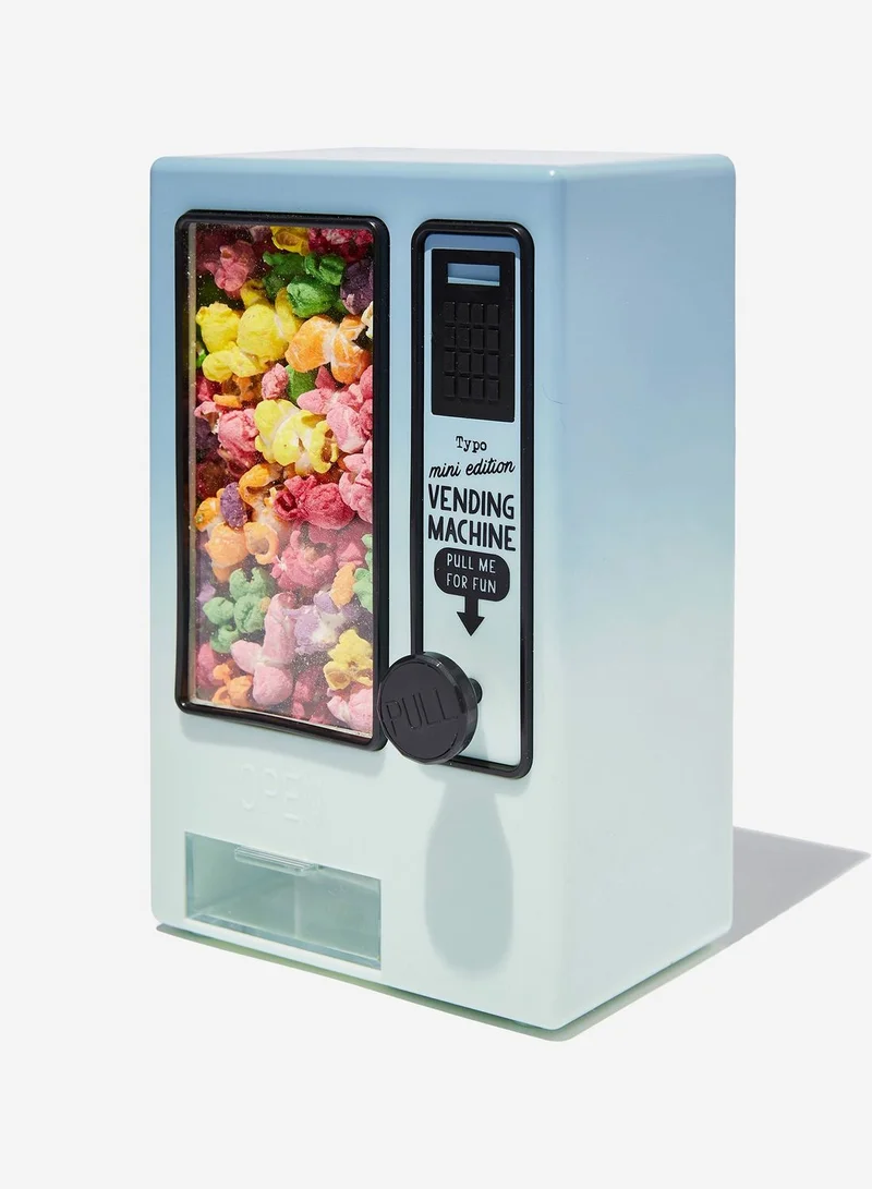Typo Blue Ombre Mini Vending Machine