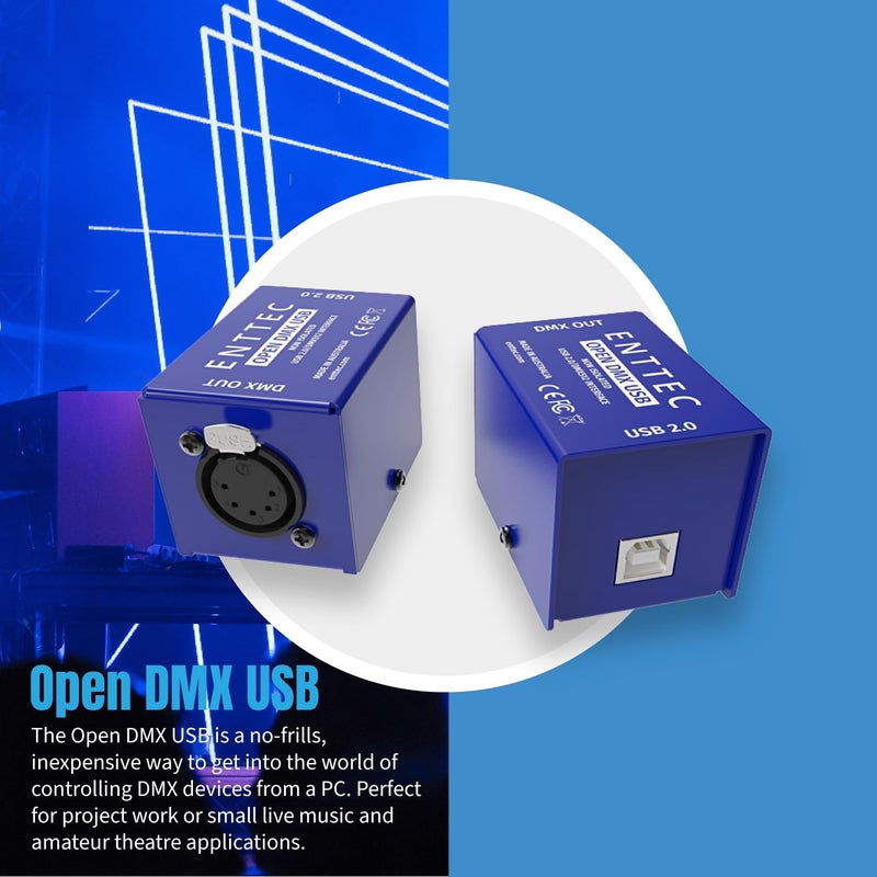 Enttec Open DMX USB 70303 Lighting Interface - Open Source/Hardware Only - Entry Level Model - Image 5