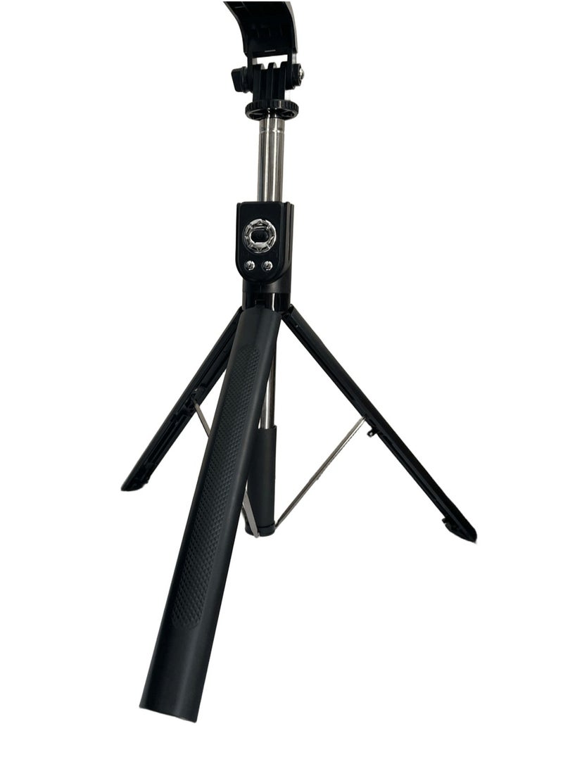 NeePho NP-01 Selfie Stick with Tripod Neepho, Wireless Remote Control, Remote Shooting, Lightweight, Ideal for Live Broadcasting and Vertical Photography - Black  - Image 3