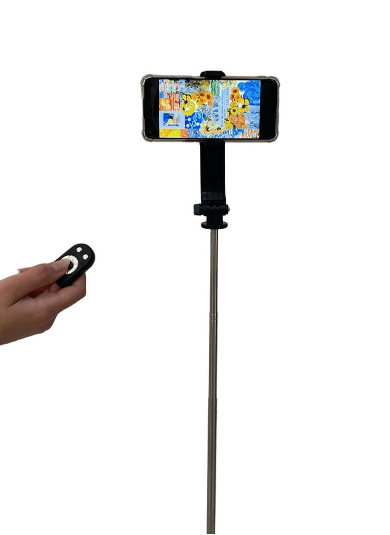 NeePho NP-01 Selfie Stick with Tripod Neepho, Wireless Remote Control, Remote Shooting, Lightweight, Ideal for Live Broadcasting and Vertical Photography - Black  - Image 5