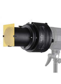 Generic Metal Bowens Mount Focusing Snoot Reflector Flash Diffuser for Photography Artistic Effect  - Image 1