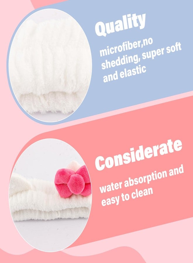 Canitor Kitty Spa Headband with Wrist Bands for Girl Cute Birthday Gifts Skincare Makeup Face Wash Headband Skin Care for 3 4 5 6 7 8 9 Year Old Gifts Accessories - Image 4