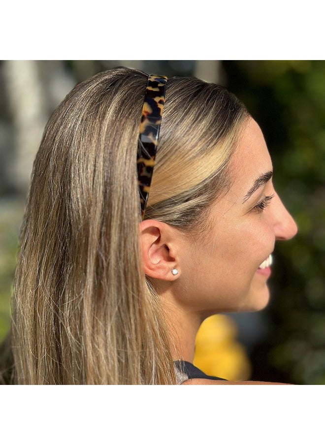 CAMILA - Camila Paris CP2003 French Headband for Women, Handmade Tokyo, Strong Hold Grip Women's Hair Band, Ligth and Very Flexible, No Slip and Durable Styling Girls Hair Accessories, Made in France - Image 1