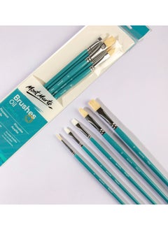 Mont Marte 5-Piece Signature Oil Paint Brush Set  - Image 2