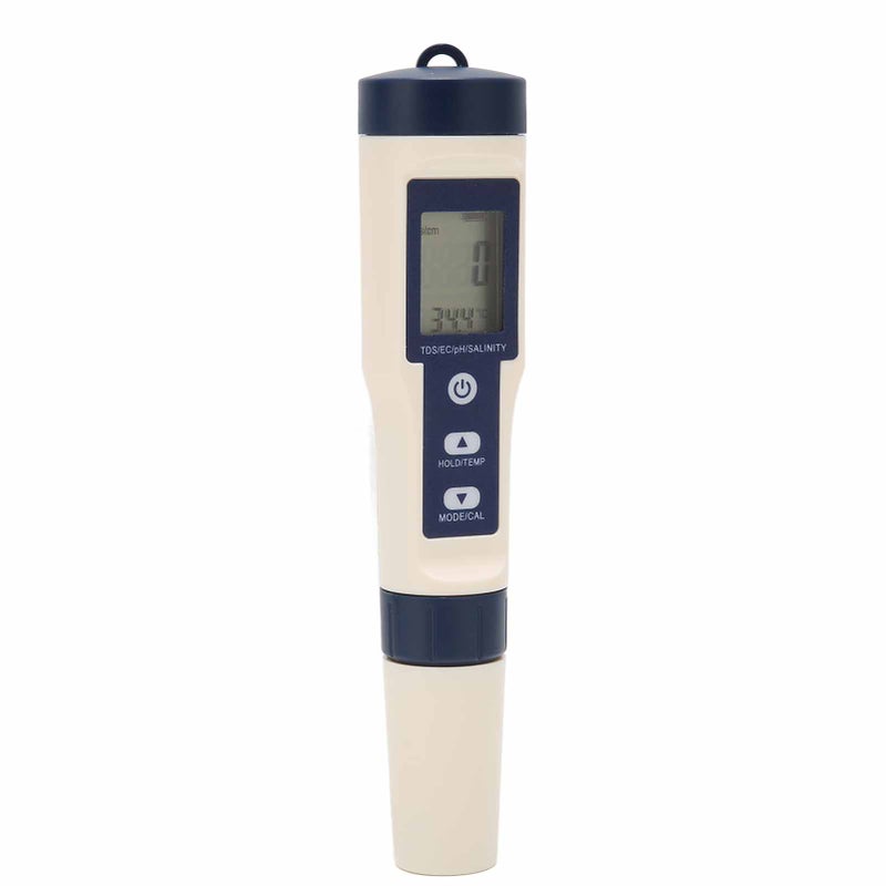 5in1 Multifunctional Portable PH/Salinity/Tem/TDS/EC Digital Water Quality Tester Monitor Meter Pen - Image 2
