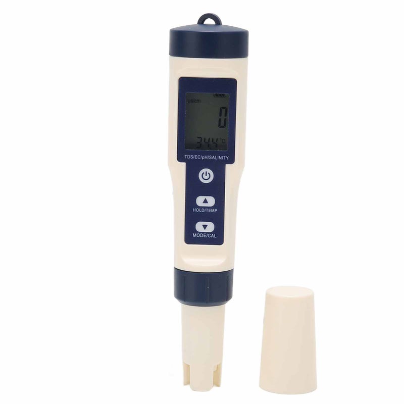 5in1 Multifunctional Portable PH/Salinity/Tem/TDS/EC Digital Water Quality Tester Monitor Meter Pen - Image 4