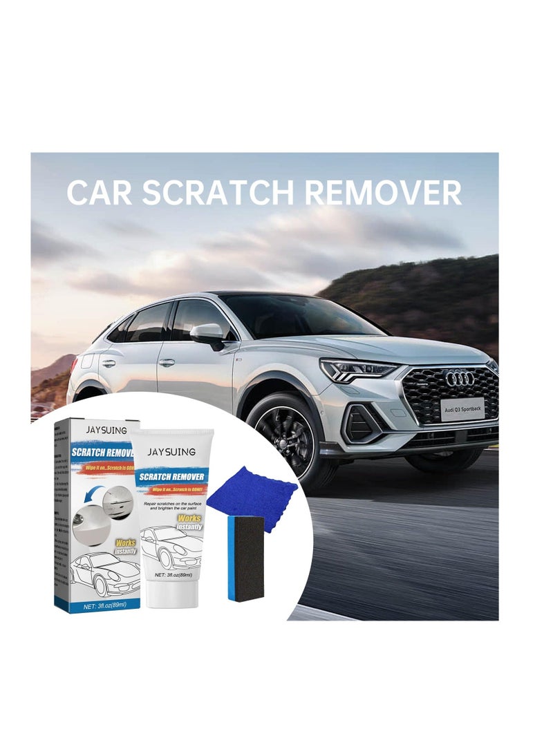 Beauenty Car Scratch Remover Kit, 2 Pcs Car Scratch Remover Cream, Magic Car Scratch Repair Kit, Car Scratch Repair Paste, Scratch Removal Paste for Repairing Car Scratches - Image 2