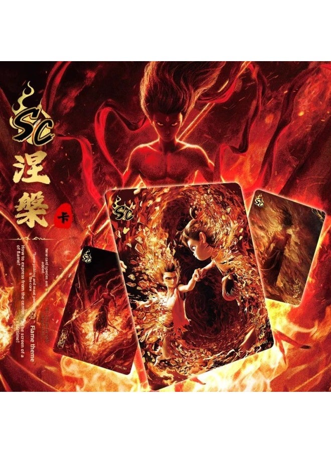 Card Game Nezha: The Demon Boy Naohai Card Full Box Dou Tian Pack No. 1 Card Blind Box Movie Fengshen List Peripheral-Color:Xiao Ma Fuli Qiyun 2025 Year Gift Box  - Image 3