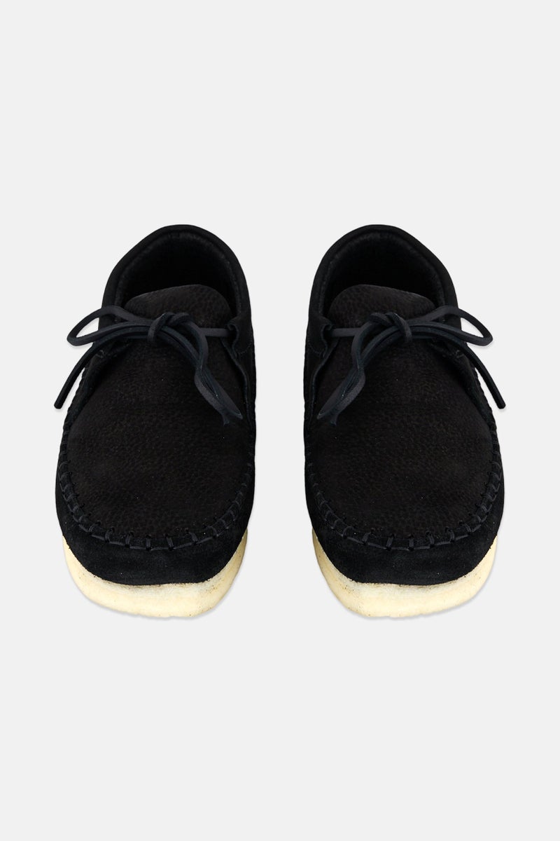 clarks Women Standard Weaver Tie Lace Up Casual Shoes, Black - Image 4