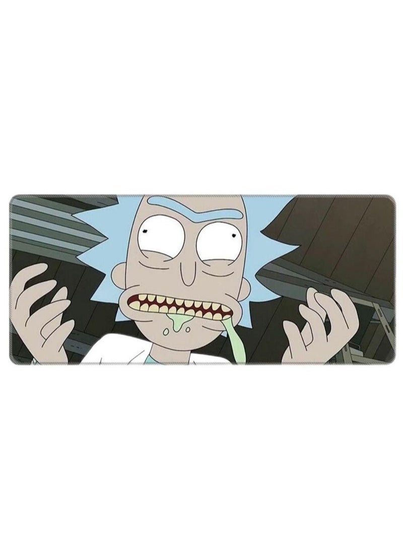 In Air Rick And Morty Gaming Mouse Pad  - Image 1
