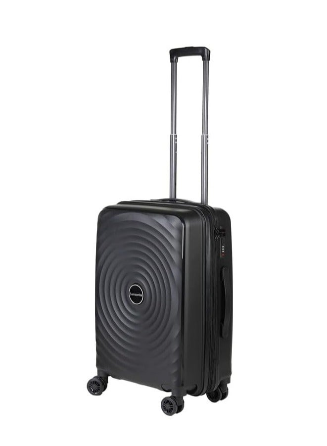 20" TSA Lock Hard Shell Suitcase Black  - Image 3