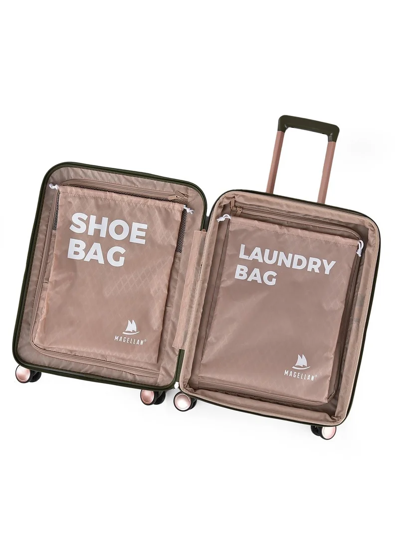 MAGELLAN Magellan Cabin Travel Bag green ,4 wheels green
