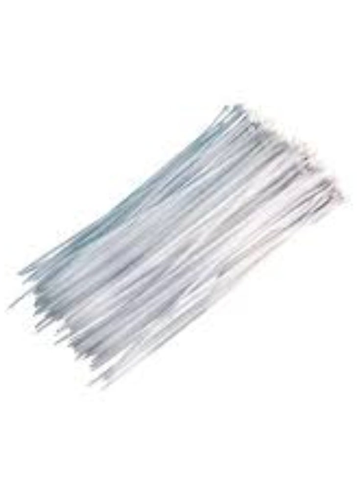 KNP - KNP White Multi-Purpose Nylon Cable Ties (300x4.8mm) are versatile and reliable for various cable management and organization tasks, suitable for both professional and DIY applications. - Image 1