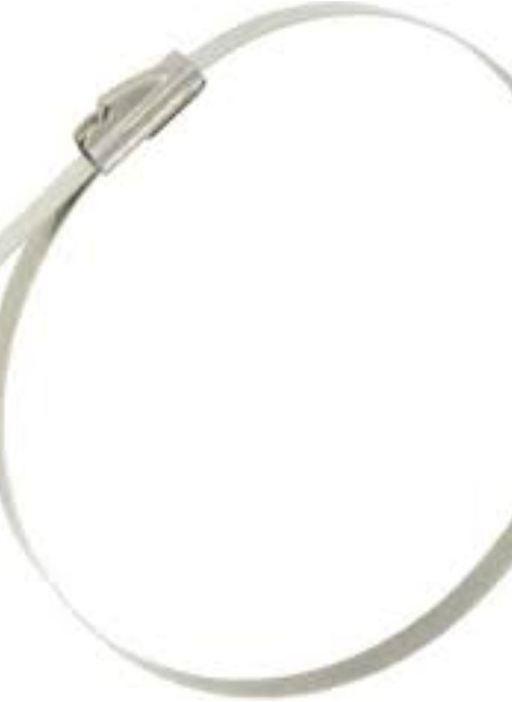 KNP - KNP White Multi-Purpose Nylon Cable Ties (300x4.8mm) are versatile and reliable for various cable management and organization tasks, suitable for both professional and DIY applications. - Image 1