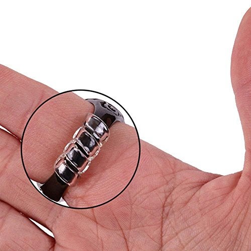 ANZAILALA Ring Size Adjuster for Loose Rings - 4 Sizes Clear Ring Sizer Resizer Fit Spiral Silicone Tightener Set(4 Pcs) - Image 3