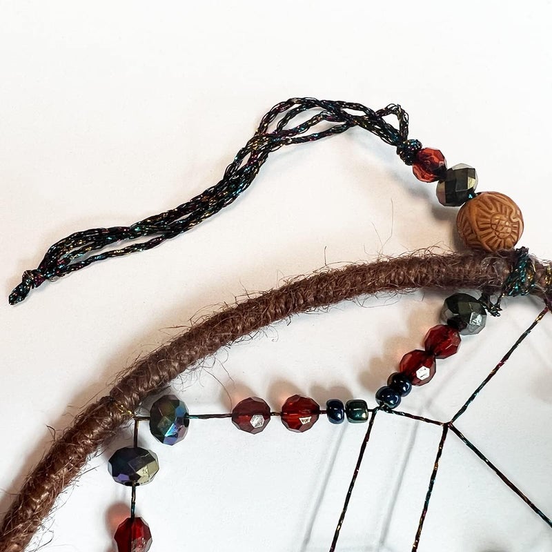 Awlee Dream Catchers Handmade Feather for Kids Bedroom Wall Hanging Decoration Decor Nursery Wall Art Ornament Craft - Image 3