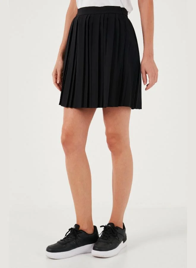 Lela Lela Standard Fit Pleated Mini Skirt Women's SKIRT 611ET0105