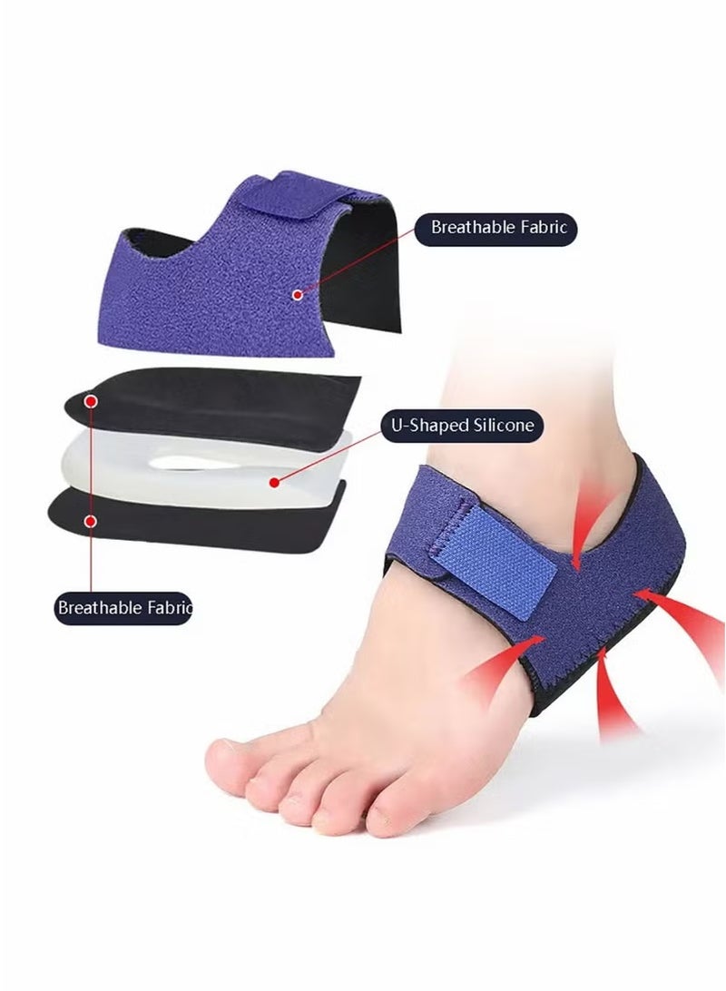 Plantar Fasciitis Socks with Arch Support Heel Protector for Plantar Fasciitis and Heel Pain Relief - Image 4