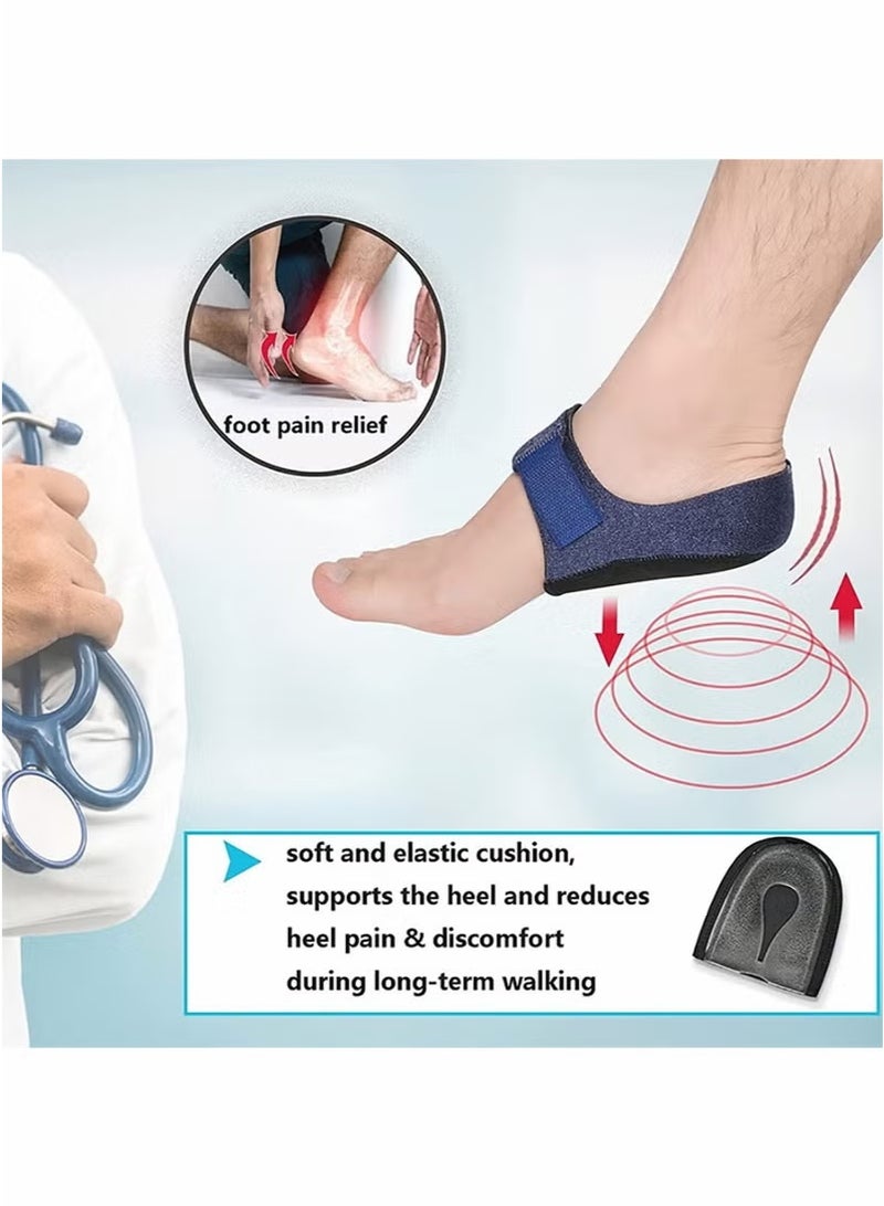 Plantar Fasciitis Socks with Arch Support Heel Protector for Plantar Fasciitis and Heel Pain Relief - Image 3