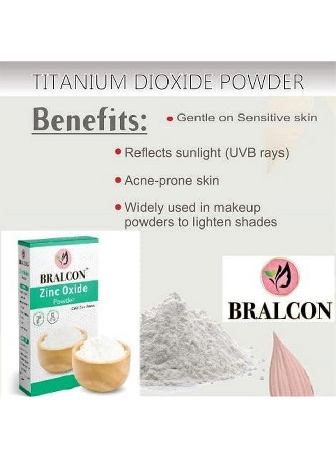 BRALCON Zinc Oxide non nano Powder | Face Pack, Skin Care | Sunscreen Lotion | Pack of 1 | 100gm - Image 3