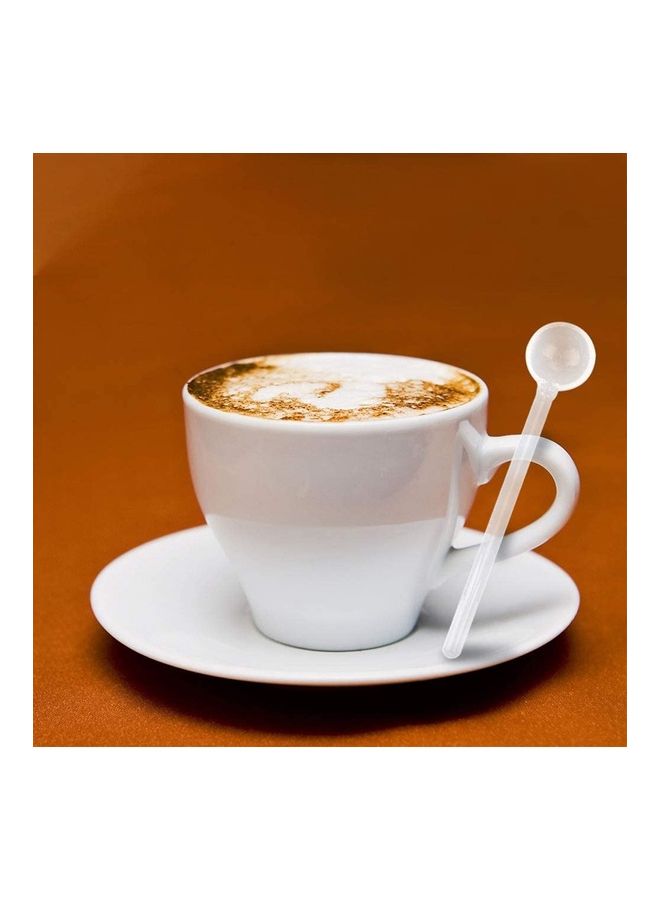 4-Piece Espresso Spoon Set Silver - Image 2