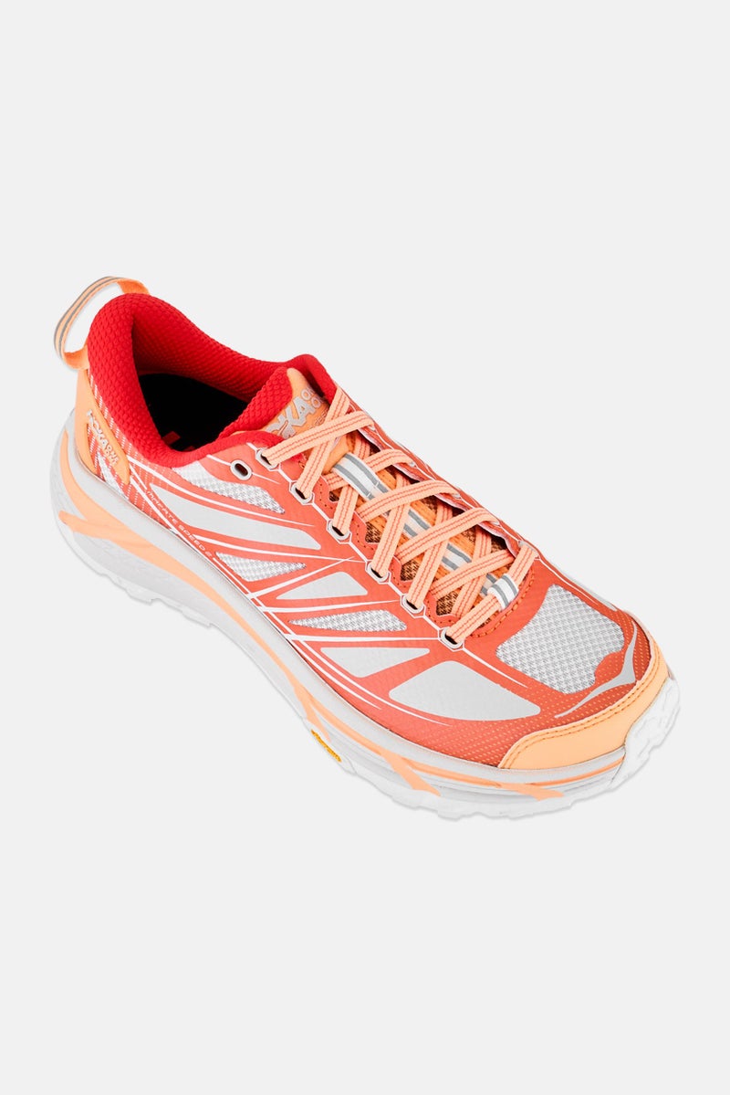 Hoka Men Mafate Speed 2 Lace Up Running Shoes, Orange - Image 1