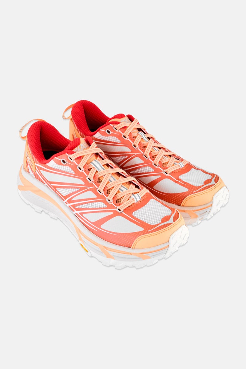 Hoka Men Mafate Speed 2 Lace Up Running Shoes, Orange - Image 4
