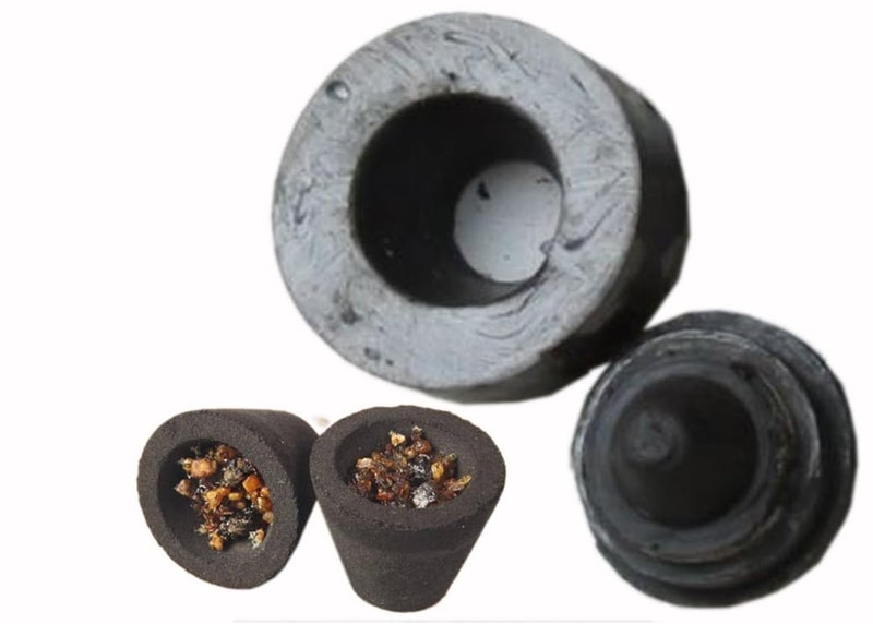 Cup Sambrani Making Single Peace Stone Dye  - Image 1