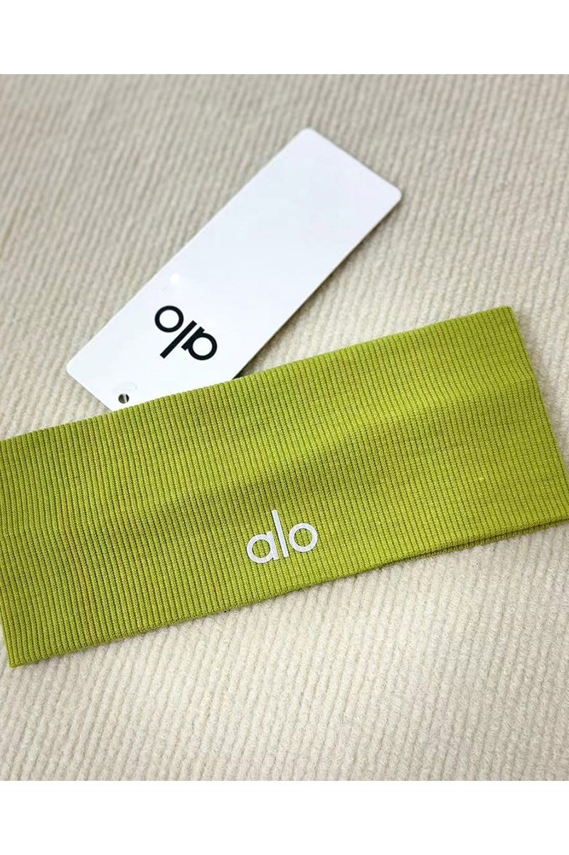 alo alo Yoga Headband Yoga Elastic Exercise Headband Fitness Outdoor Sports Performance Conquer Headband - Image 2