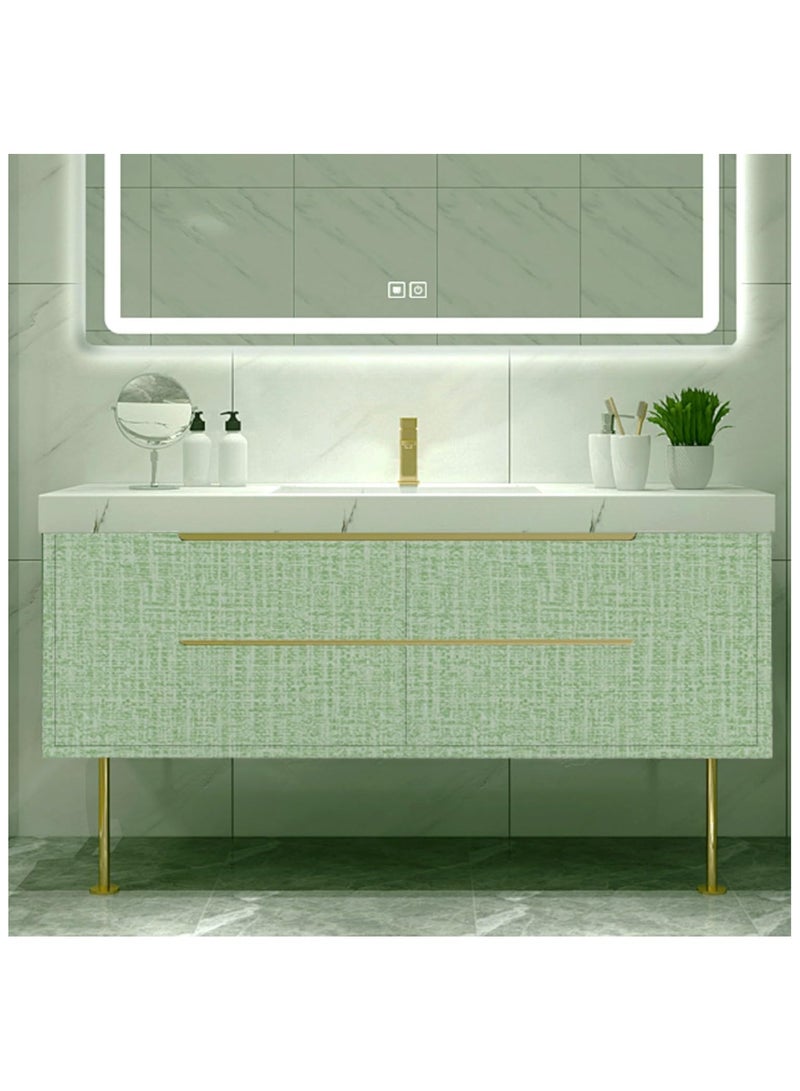 Anna Waterproof Moisture-Proof Self-Adhesive Linen Fabric Wallpaper for Home and Hotel Bathrooms - Image 4