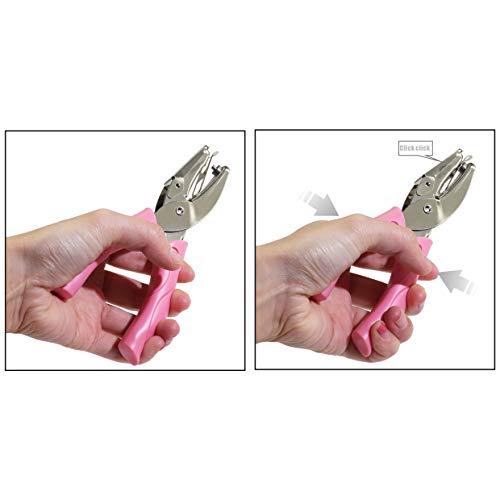 Jeemiter 1/4 Inch Star Hole Punch with Soft-Handled for Tags - Image 3